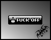 fuck off - vip (black)