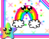 *Rd Cute rainbow