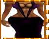 MH~LUST GOWN PURP/BLK