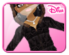 Black Fur Hoody