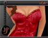 [N] SatinTubeTop-Red