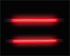 neon double tube red