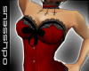 Goth dress red