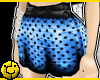[ Blue Dot PuffballSkirt