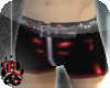 PS PVC Boy Shorts Red