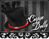 [c] Red glitter Tophat