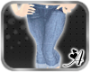 Av~Cuffed Capris L. Blue