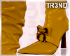 ᵀ Yellow Leather Boots