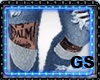 GS RIPPED JEANS & TATTOO