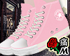 蝶 Converse Shoes Pink