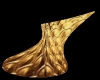 Peacock Gold Vase