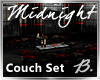 *B* Midnight Couch Set