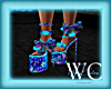 DW SPRING FLORAL HEELS