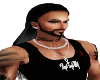 Men's Black Long Hair