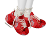 Strawberry sneakers.S
