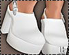 Spring White Mules