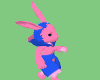 (S) Pink animated bunny