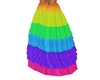 (SC)Rainbow Rave leg Fur