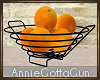 Oranges in Wire Basket