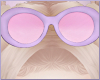 Kawaii Purple Glasses