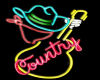 Country Neon Sign Music