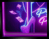 Neon Wall Banner Art
