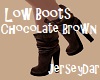 Low Boot - Chocolate