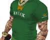 XANAX GREEN BELLY TSHIRT