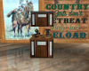 COUNTRY COFFEE CABINET