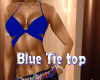 Blue Tie Top
