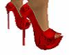 red heart high heels