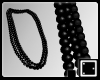 ♠ Black Pearls Long