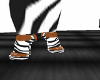 Zebra Strip Heels