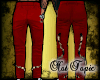 Bondaged Pants Red