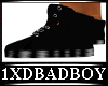 black dub shoes