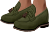 Olive Suit Loafers