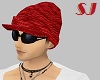 SJ Red knit  cap