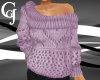 Sweater Top Lavender