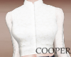!A  Lace white top