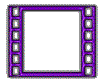 Purple filmstrip frame