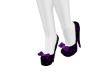 Purple Snowflake Shoes