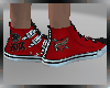 F* RED SNEAKERS