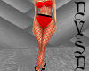 Fishnet Fit in Red