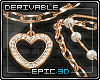 Pearl heart necklace