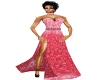 PinkDream SlitPeel Dress