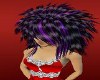 toyah black/purple hair