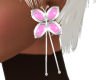 Pink Butterfly Earring