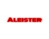 Aleister Neon Sign