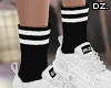 Jen White Sneakers+Socks