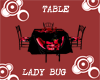 ~bando~LADY BUG TABLE